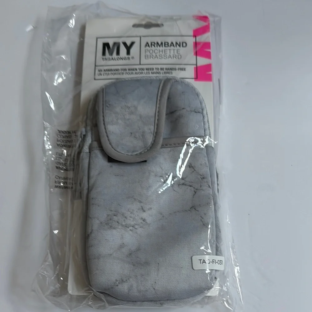 Gray Armband Phone Holder
